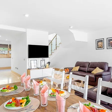 Modern Townhouse In Seaside Complex In Amarilla Golf Sbv48 Villa San Miguel de Abona Buitenkant foto